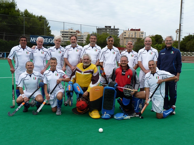 Veterani: Le nazionali azzurre in compagnia delle grandi dell'hockey mondiale